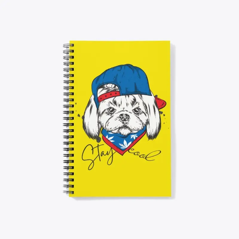 Funny Puppy Dog with cap design