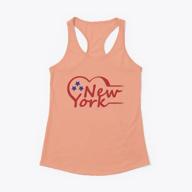 New York with heart or love design