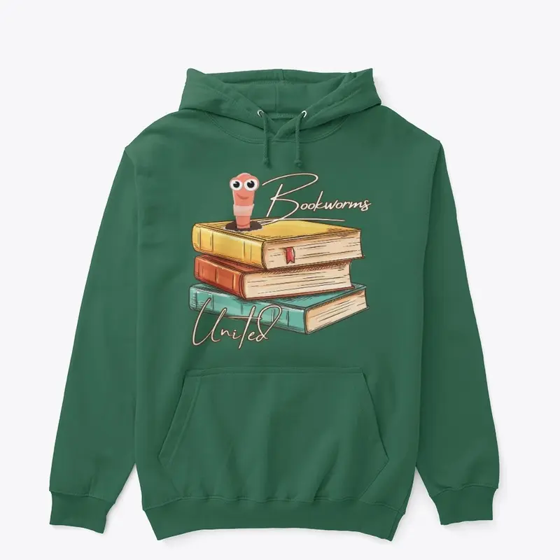 Bookworms United design