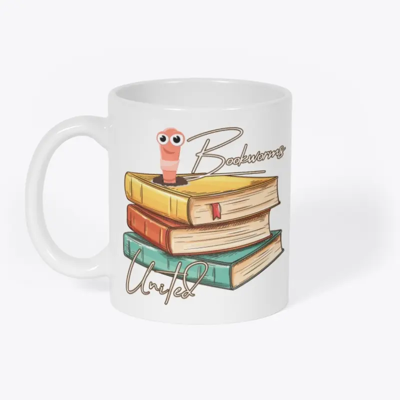 Bookworms United design