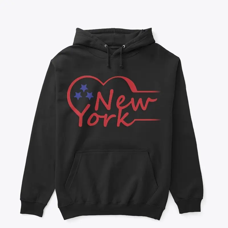 New York with heart or love design