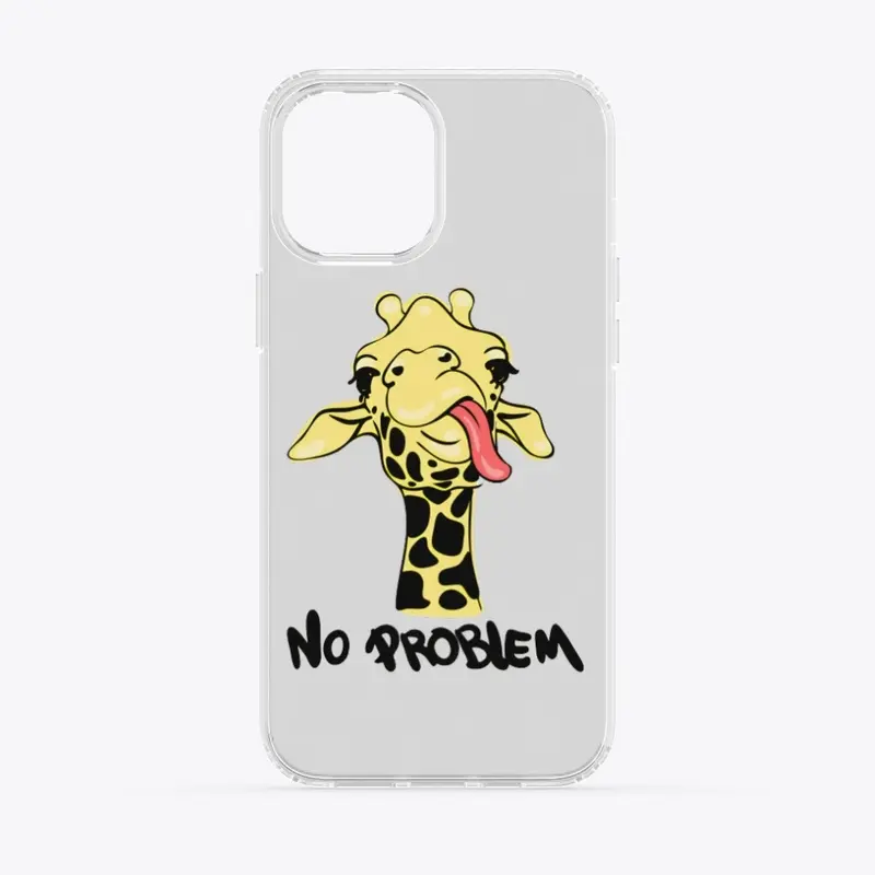 No Problem giraffe design