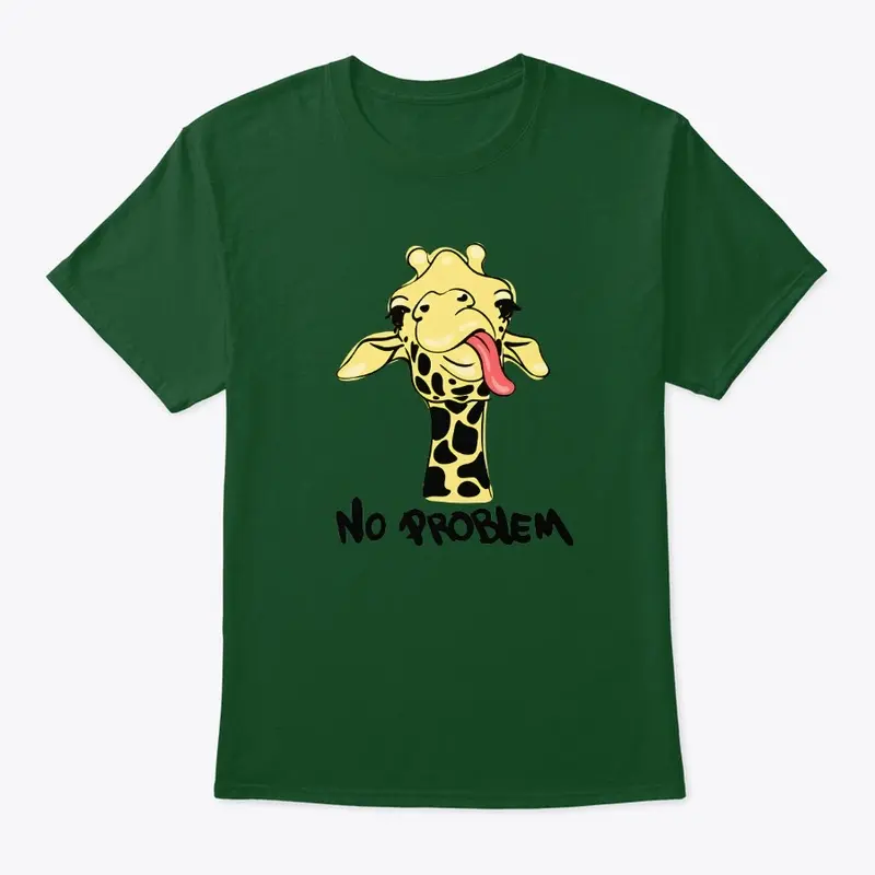 No Problem giraffe design