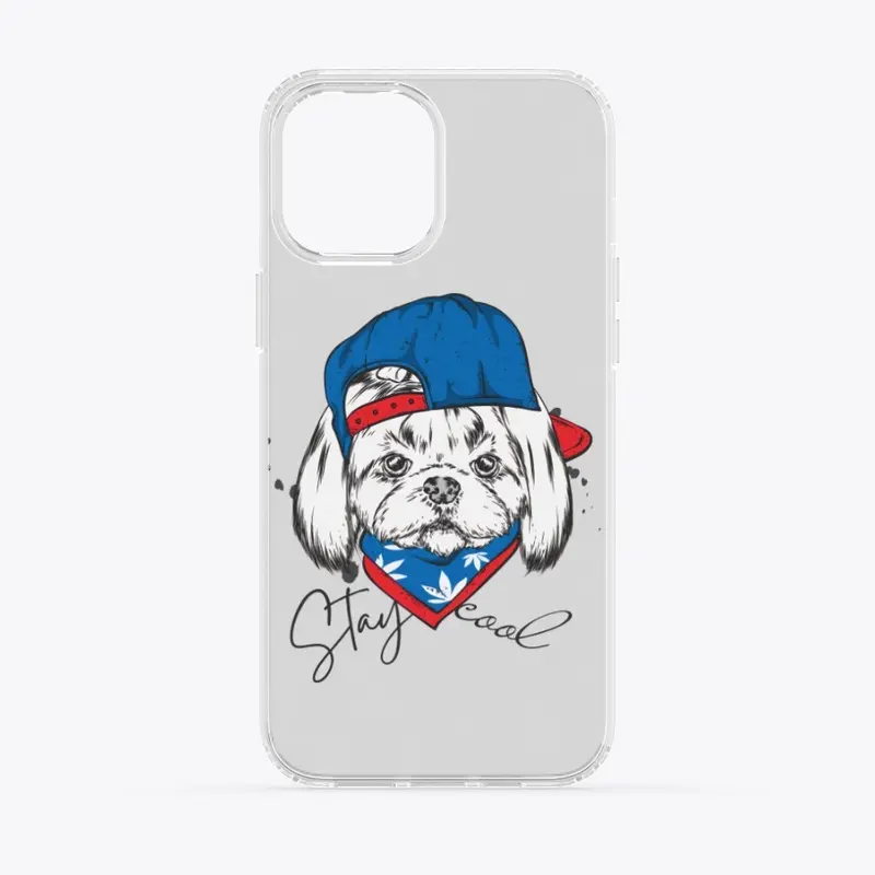 Funny Puppy Dog with cap design