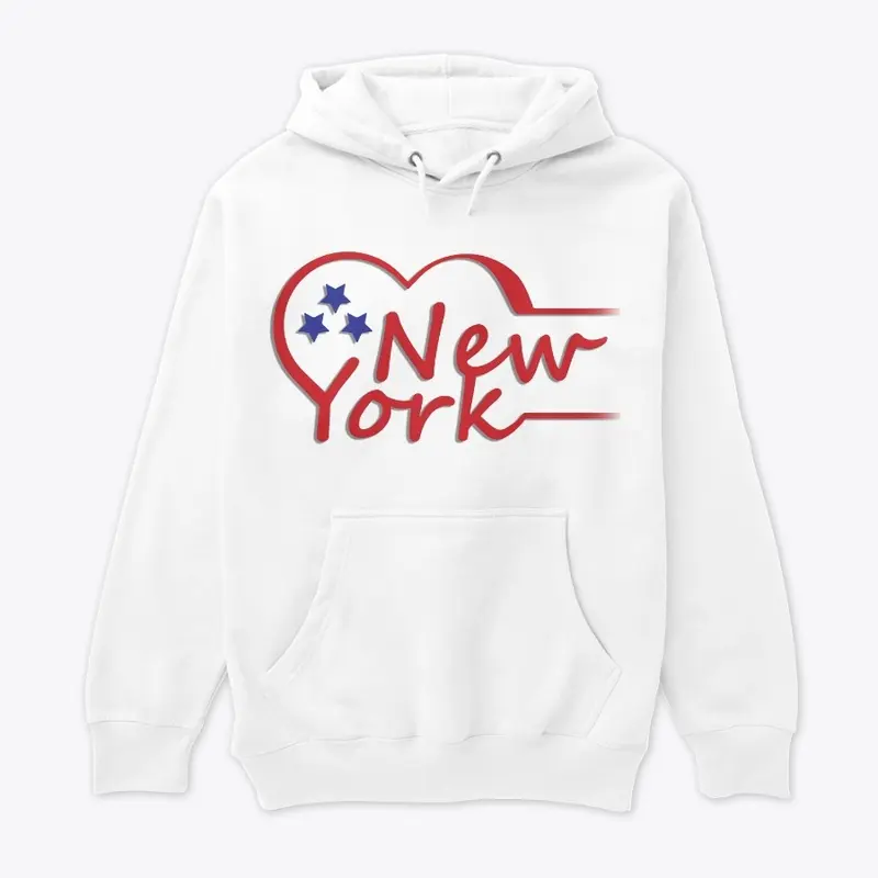 New York with heart or love design